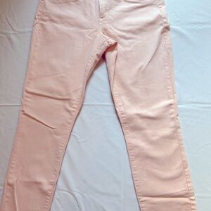 Universal Thread size 10/30 high rise skinny jeans, light coral color